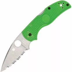 Spyderco Knives Spyderco 41SGR5 Native 5 Salt Lockback Green