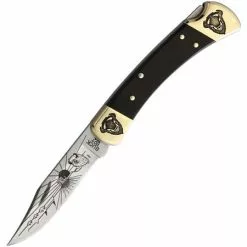 Yellowhorse Knives Yellowhorse 359 Custom Buck 110 Lockback Buff
