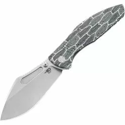 Bestech Knives Bestech T2205B Lockness Framelock Black/White