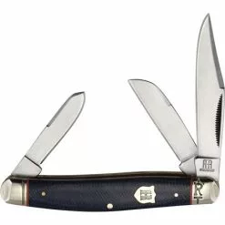 Rough Rider Knives Rough Rider 2344 Stockman Denim Micarta
