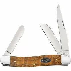 Case XX Knives Case 47122 Stockman Yellow Curly Oak