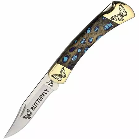 Yellowhorse Knives Yellowhorse 411 Custom Buck 110 Cholla Cactus
